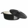 VOGUE - Cocotte ovale noire 5L