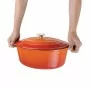 VOGUE - Cocotte ovale orange 5L