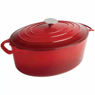 VOGUE - Cocotte ovale rouge 5L