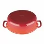 VOGUE - Grande cocotte ovale rouge 6L