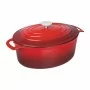 VOGUE - Grande cocotte ovale rouge 6L