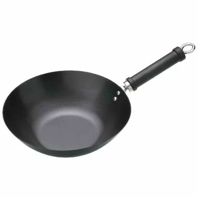 KITCHEN CRAFT - Wok antiadhésif fond plat 305 mm