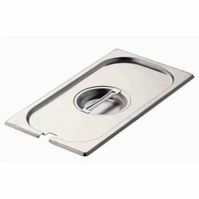 GASTRO M - Couvercle inox avec encoche GN 1/3 