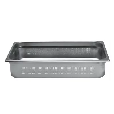 L2G - Bac gastro inox perforé GN 1/1, hauteur 100 mm