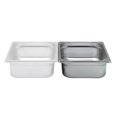 L2G - Bac gastro inox, capacité GN 1/2 hauteur 20 mm