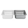 L2G - Bac gastro inox, capacité GN 1/2 hauteur 20 mm