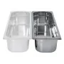 L2G - Bac gastro inox, capacité GN 2/4 hauteur 40 mm