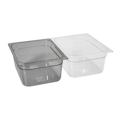 L2G - Bac gastro transparent, capacité GN 1/2 hauteur 150 mm