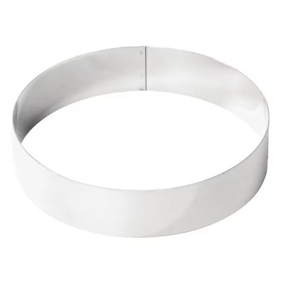 DE BUYER - Cercle à mousse inox 200 x 45mm