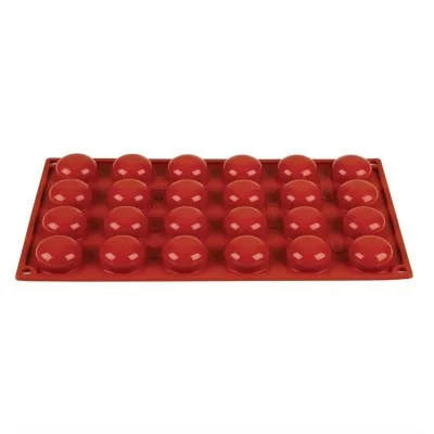 PAVONI - Plaque 24 pomponnettes en silicone Formaflex