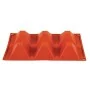 PAVONI - Plaque 6 pyramides en silicone Formaflex