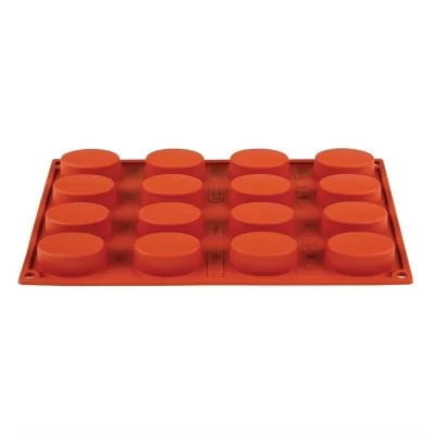 PAVONI - Plaque 16 ovales en silicone Formaflex