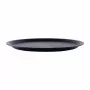 ROLTEX - Plateau antidérapant Blackline rond 310 mm noir