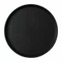 ROLTEX - Plateau antidérapant Blackline rond 310 mm noir