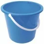 JANTEX - Seau rond en plastique 10L bleu