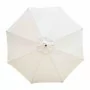 BOLERO - Parasol rond écru 2,5m