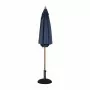 BOLERO - Parasol rond 2,5m bleu marine