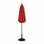 BOLERO - Parasol rond 3m rouge