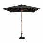 BOLERO - Parasol carré 2,5m noir