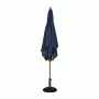 BOLERO - Parasol carré 2,5m bleu marine