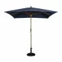 BOLERO - Parasol carré 2,5m bleu marine