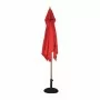 BOLERO - Parasol carré 2,5m rouge