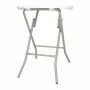 BOLERO - Table ronde 600 mm blanche  pieds pliables