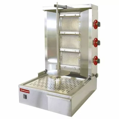 DIAMOND - Gyros grill à gaz 35 kg