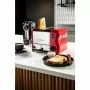 ROWLETT - Grille-pain 2 fentes rouge avec grilles sandwich