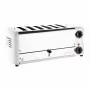 ROWLETT - Grille-pain 5 fentes blanc avec grilles sandwich