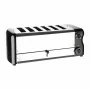 ROWLETT - Grille-pain 6 fentes noir avec grilles sandwich