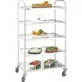 CASSELIN - Chariot inox 5 plateaux