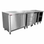 DIAMOND - Meuble pâtisserie modulable 600x400 mm L. 2000 mm