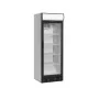 TEFCOLD - Armoire à boissons noire 1 porte bandeau lumineux 290 L