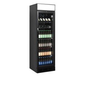 TEFCOLD - Armoire à boissons 1 porte finition noire 372 L