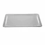 APS - Plateau de service rectangulaire inox 420 x 310 mm