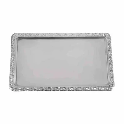 APS - Plateau de service rectangulaire inox GN 1/1