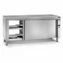 DISTFORM - Table chauffante centrale traversante 1200x700x850 3000 W