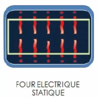 AMBASSADE - 1 four électrique statique avec voûte rayonnante