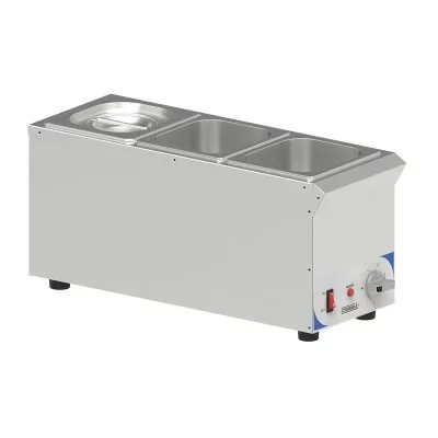 CASSELIN - Bain-marie à sauce 2 bacs GN 1/6 H. 150 mm