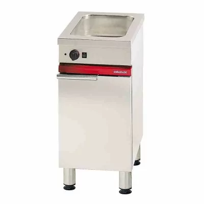 AMBASSADE - Bain-marie GN 1/1 sur armoire chauffe-assiettes