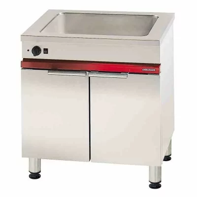 AMBASSADE - Bain-Marie GN 2/1 sur armoire étuve GN 2/1