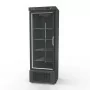 CORECO - Armoire gourmet 1 porte vitrée négative extérieur/intérieur noir