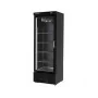 CORECO - Armoire gourmet 1 porte vitrée positive extérieur/intérieur noir