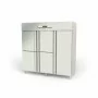 CORECO - Armoire GN2/1 côtés emboutis positive 1 porte 4 portillons 2197 L