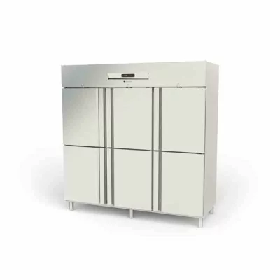 CORECO - Armoire GN2/1 côtés emboutis positive 6 portillons 2197 L