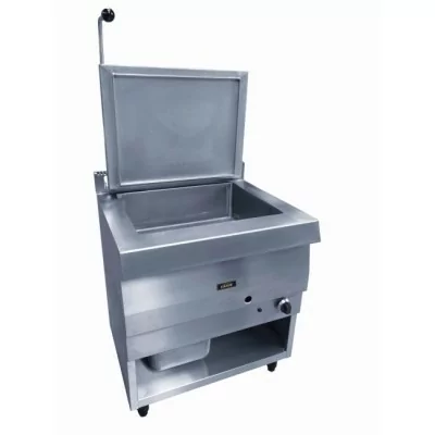 CAPIC - Sauteuse fixe gaz cuve inox 65 litres