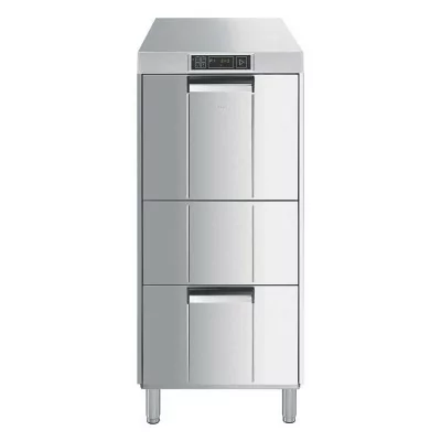 SMEG - Lave-vaisselle frontal rehaussé Easyline 500x500 mm adoucisseur surpresseur rinçage