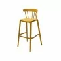 VEBA - Tabouret de bar Windson Jaune ocre Polypropylène