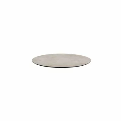 VEBA - Plateau de table HPL Moonstone Ø 70 cm